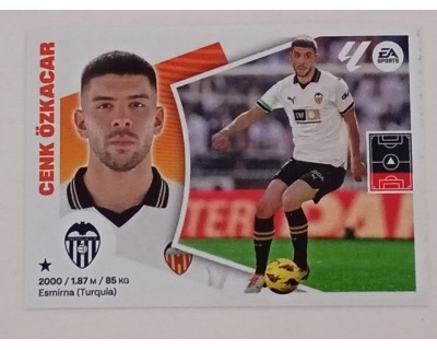 LIGA ESTE 2024/2025 CENK ÖZKACAR VALENCIA CF Nº 7A