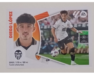 LIGA ESTE 2024/2025 DIEGO LOPEZ VALENCIA CF Nº 17