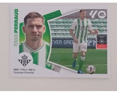 LIGA ESTE 2024/2025 PERRAUD REAL BETIS FICHAJE Nº 1