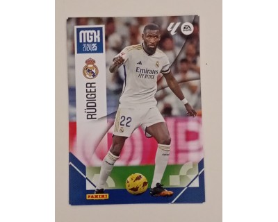 Megacracks 2024/2025 RÜDIGER Real Madrid Nº 222