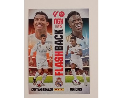 Megacracks 2024/2025 CRISTIANO / VINICIUS FLASHBACK Nº 425