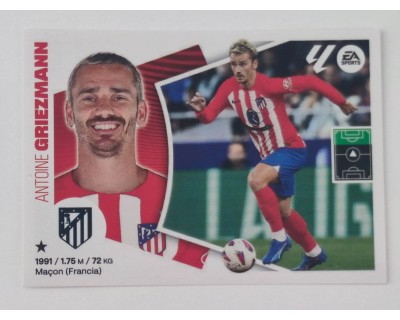 LIGA ESTE 2024/2025 GRIEZMANN ATLETICO DE MADRID Nº 20