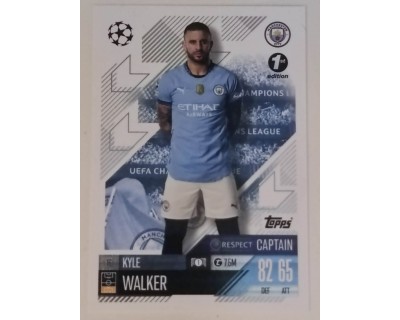 MATCH ATTAX CHAMPIONS LEAGUE 2024/2025 KYLE WALKER  Nº 16 1ST