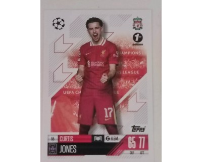 MATCH ATTAX CHAMPIONS LEAGUE 2024/2025 CURTIS JONES Nº 55 1ST