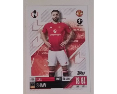 MATCH ATTAX CHAMPIONS LEAGUE 2024/2025 Nº LUKE SHAW 1ST