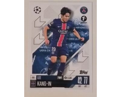 MATCH ATTAX CHAMPIONS LEAGUE 2024/2025 LEE KANG-IN Nº 166 1ST