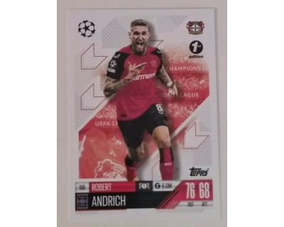 MATCH ATTAX CHAMPIONS LEAGUE 2024/2025 ROBERT ANDRICH Nº 199 1ST