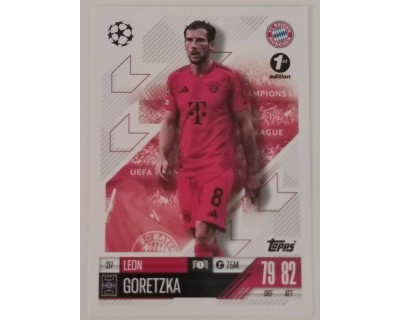 MATCH ATTAX CHAMPIONS LEAGUE 2024/2025 LEON GOREZTKA Nº 217 1ST