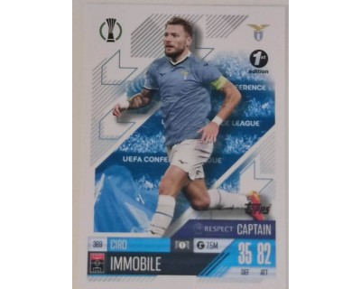 MATCH ATTAX CHAMPIONS LEAGUE 2024/2025 CIRO IMMOBILE Nº 369 1ST