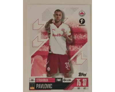 MATCH ATTAX CHAMPIONS LEAGUE 2024/2025 STRAHINJA PAVLOVIC Nº 391 1ST