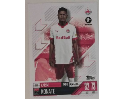 MATCH ATTAX CHAMPIONS LEAGUE 2024/2025 KARIM KONATE Nº 396 1ST