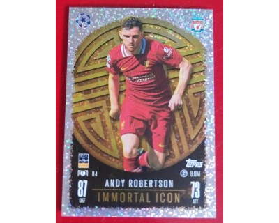 MATCH ATTAX CHAMPIONS LEAGUE 2024/2025 ANDY ROBERTSON INMORTAL ICONS II4