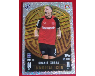 MATCH ATTAX CHAMPIONS LEAGUE 2024/2025 GRANIT XHAKA INMORTAL ICONS II8