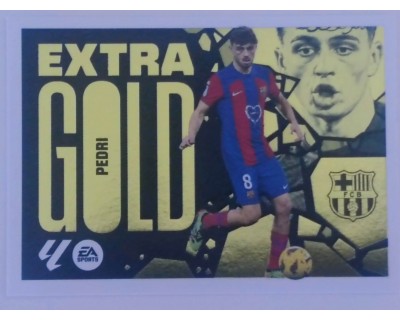 LIGA ESTE 2024/2025 PEDRI EXTRA GOLD