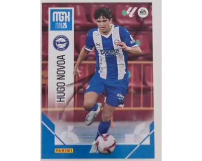 Megacracks 2024/2025 HUGO NOVOA D. Alaves Nº 22 SEGUNDA EDICION