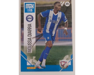 Megacracks 2024/2025 MOUSSA DIARRA D. Alaves Nº 25 SEGUNDA EDICION