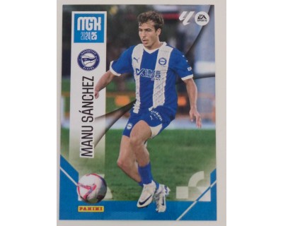 Megacracks 2024/2025 MANU SANCHEZ D. Alaves Nº 27 SEGUNDA EDICION