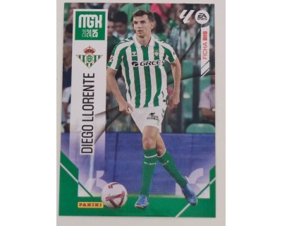 Megacracks 2024/2025 DIEGO LLORENTE Real Betis Nº 97 BIS SEGUNDA EDICION