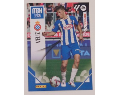 Megacracks 2024/2025 VELIZ RCD Espanyol Nº 143 BIS SEGUNDA EDICION