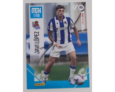 Megacracks 2024/2025 JAVI LOPEZ Real Sociedad Nº 296 BIS SEGUNDA EDICION