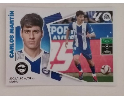 LIGA ESTE 2024/2025 CARLOS MARTIN D. ALAVES Nº16 BIS COLOCA TERCERA EDICION