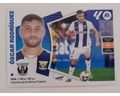 LIGA ESTE 2024/2025 OSCAR RODRIGUEZ CD LEGANES Nº16 TERCERA EDICION