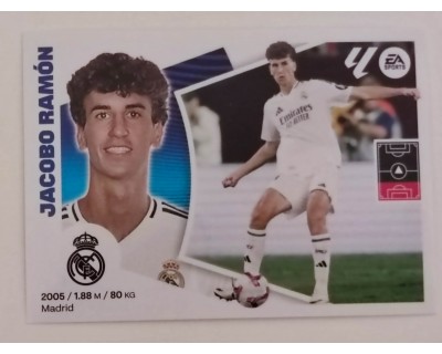 LIGA ESTE 2024/2025 JACOBO MARTIN REAL MADRID Nº9B TERCERA EDICION