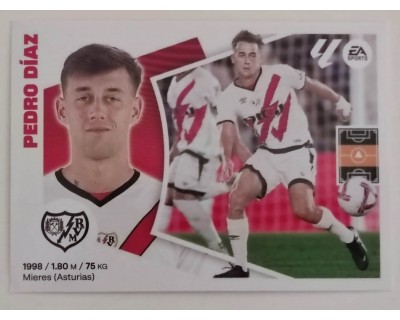 LIGA ESTE 2024/2025 PEDRO DIAZ RAYO VALLECANO Nº14 BIS COLOCA TERCERA EDICION