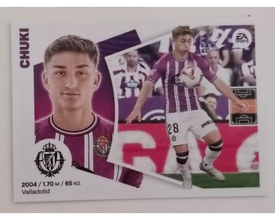 LIGA ESTE 2024/2025 CHUKI R. VALLADOLID CF Nº12B TERCERA EDICION