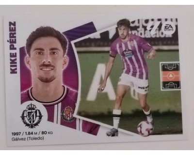 LIGA ESTE 2024/2025 KIKE PEREZ R. VALLADOLID CF Nº13 BIS COLOCA TERCERA EDICION