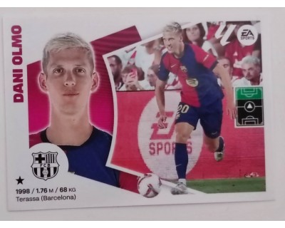 LIGA ESTE 2024/2025 DANI OLMO FICHAJE Nº 42 TERCERA EDICION