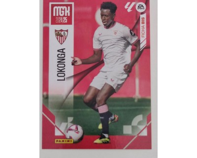 Megacracks 2024/2025 LOKONGA Sevilla FC Nº 319 BIS FICHA BIS SEGUNDA EDICION