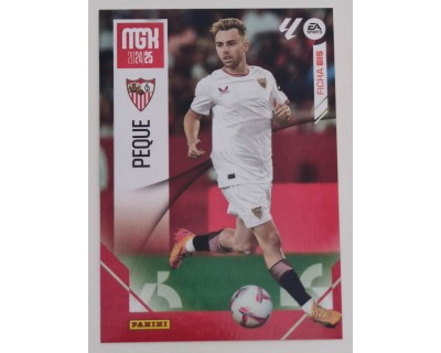 Megacracks 2024/2025 PEQUE Sevilla FC Nº 321 BIS FICHA BIS SEGUNDA EDICION