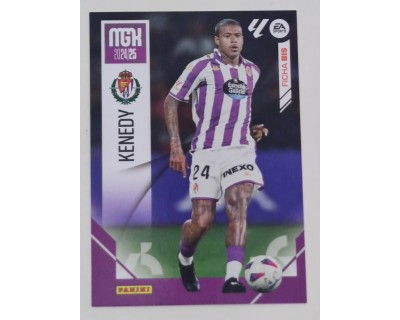 Megacracks 2024/2025 KENNEDY R. Valladolid CF Nº 354 BIS FICHA BIS SEGUNDA EDICION