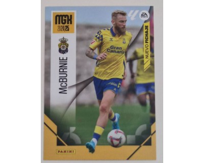 MEGACRACKS 2024/2025 McBURNIE NUEVO FICHAJE Nº453 SEGUNDA EDICION