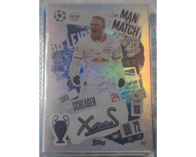 MATCH ATTAX UCL SCHLAGER MAN OF THE MATCH Nº406