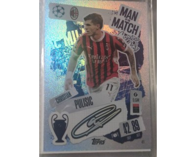 MATCH ATTAX UCL PULISIC MAN OF THE MATCH Nº411