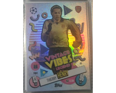 MATCH ATTAX UCL HENRY VINTAGE VIBES LEGEND Nº416