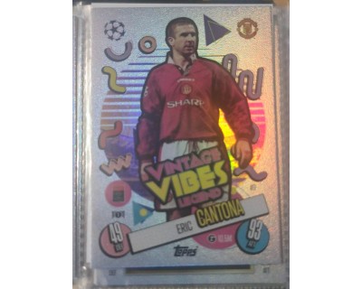 MATCH ATTAX UCL CANTONA VINTAGE VIBES LEGEND Nº417