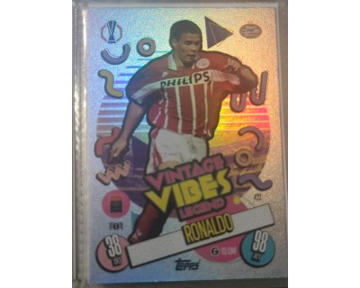 MATCH ATTAX UCL RONALDO VINTAGE VIBES LEGEND Nº422