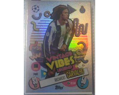 MATCH ATTAX UCL CARVALHO VINTAGE VIBES LEGEND Nº424