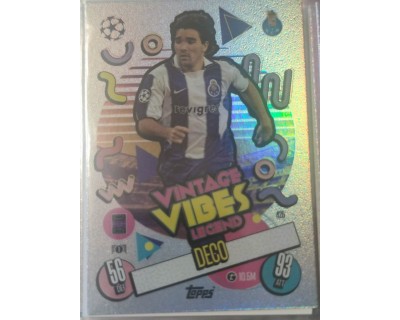 MATCH ATTAX UCL DECO VINTAGE VIBES LEGEND Nº425