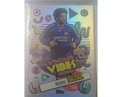 MATCH ATTAX UCL BALLACK VINTAGE VIBES LEGEND Nº430