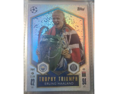 MATCH ATTAX UCL HAALAND TROPHY TRIUMPH Nº433