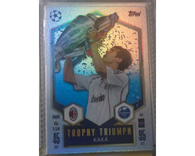 MATCH ATTAX UCL KAKA TROPHY TRIUMPH Nº441