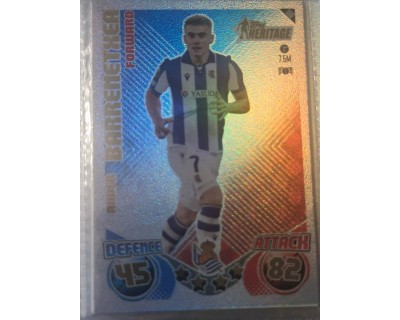 MATCH ATTAX UCL BARRENETXEA TOPPS HERITAGE Nº460