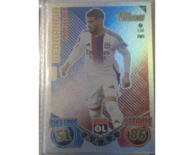 MATCH ATTAX UCL BENRAHMA TOPPS HERITAGE Nº461