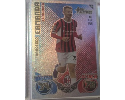 MATCH ATTAX UCL CAMARDA TOPPS HERITAGE Nº462