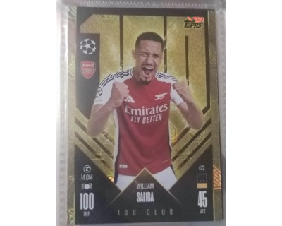 MATCH ATTAX UCL SALIBA 100 CLUB Nº472