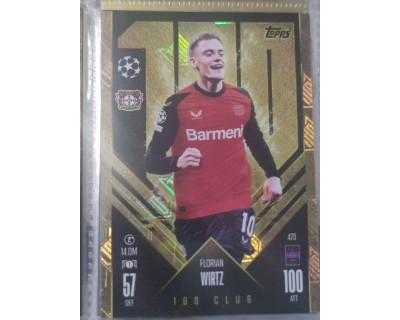 MATCH ATTAX UCL WIRTZ 100 CLUB Nº473